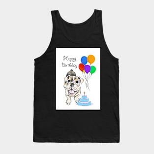 Happy Birthday from the Dog Tank Top